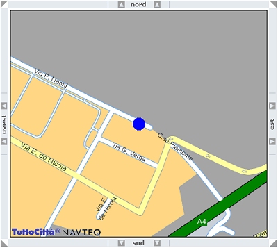 Visualizza la mappa per raggiungere Venturello